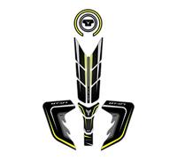 GP Kompozit Ensemble de protège-réservoir jaune compatible avec Yamaha MT-07 2018-2020