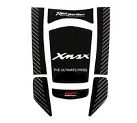 GP Kompozit Ensemble de protège-réservoir noir-carbone compatible avec Yamaha XMAX 2018-2022