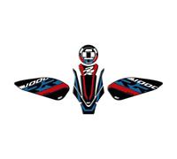 GP Kompozit Ensemble de protège-réservoir noir compatible avec BMW M 1000 RR 2021-2024