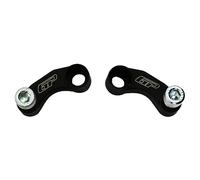 GP Kompozit Extension de rétroviseur compatible avec R 1200/1250 GS ADV 2013-2022 Noir