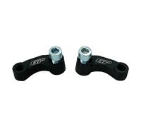 GP Kompozit Extension de rétroviseur compatible avec XMAX 250/400 2014-2017 Noir
