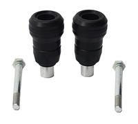 GP Kompozit Glissière d'échappement compatible avec XMAX 250/400 2014-2017 Noir