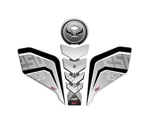 GP Kompozit Lot de coussinets de réservoir compatibles pour 250 NK 2018-2022 Gris