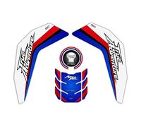GP Kompozit Lot de coussinets de réservoir compatibles pour Africa Twin 2016-2019, bleu