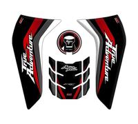 GP Kompozit Lot de coussinets de réservoir compatibles pour Africa Twin CRF1100 L1 2020-2022 Rouge