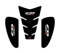 GP Kompozit Lot de coussinets de réservoir compatibles pour CB 125 R 2018-2019, noir