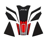 GP Kompozit Lot de coussinets de réservoir compatibles pour Jet 14 2017-2022 Rouge