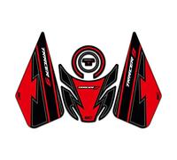GP Kompozit Lot de coussinets de réservoir compatibles pour MT-09 Tracer 2021-2022 Rouge
