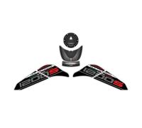 GP Kompozit Lot de coussinets de réservoir compatibles pour Multistrada 1200 S 2015-2018 Noir