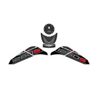 GP Kompozit Lot de coussinets de réservoir compatibles pour Multistrada 1260 S 2015-2018 Noir