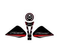 GP Kompozit Lot de coussinets de réservoir compatibles pour R25 2015-2018 Rouge
