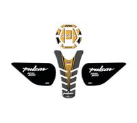 GP Kompozit Lot de coussinets de réservoir compatibles pour RS 200 2015-2020 Jaune