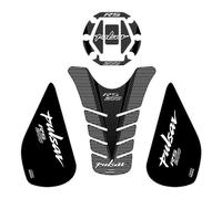 GP Kompozit Lot de coussinets de réservoir compatibles pour RS 200 2015-2020 Noir