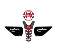 GP Kompozit Lot de coussinets de réservoir compatibles pour RS 200 2015-2020 Rouge