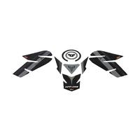 GP Kompozit MT-09 2013-2016 Ensemble de protège-réservoir compatible Noir