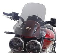 GP Kompozit Pare-brise fumé compatible pour Triumph Rocket 3 R/GT 2010-2023 46 cm