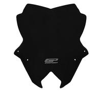 GP Kompozit Pare-brise noir compatible pour Yamaha XJ6 2011-2016 38 cm