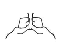 GP Kompozit Porte-bagages latéral compatible avec CRF250L/CRF250 Rally 2017-2023, noir