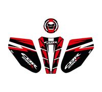 GP Kompozit Pour CBR 250 2011-2012 Compatible Tank Pad Rouge