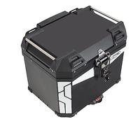 GP Kompozit Pour moto universel 37 l aluminium noir