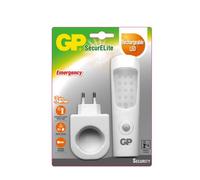 GP LED 454001 Securelite 3 en 1 Eclairage de Secours + Veilleuse + Détecteur de Mouvement + Torche Classique