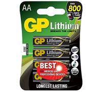4 Piles Lithium AA / LR6 GP Lithium