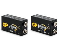 GP Lithium Pile Lithium pour Appareil Photo, Noir (Lot de 2)
