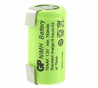 GP pile 2/3AA gP75AAH-batterie niMH avec pattes à souder en u