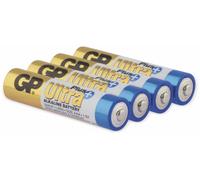 GP Pile alcaline AAA 1.5 V Ultra+ 4-Blister NE55923221