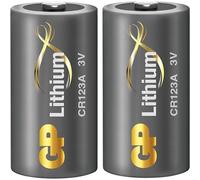 GP Pile au lithium Ultra CR123A (2x)