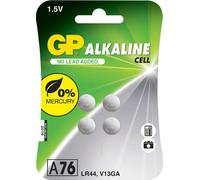 GP pile bouton alcaline LR44 A76 paquet de 4