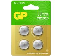 GP Pile bouton CR 2025 3 V 4 pc(s) 145 mAh lithium Ultra