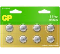 GP Pile bouton CR 2032 3 V 8 pc(s) 220 mAh lithium