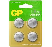 GP Pile bouton CR 2450 3 V 4 pc(s) 540 mAh lithium Ultra