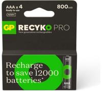 Gp - Pile Rechargeable Aaa Recycko Pro Lot De 4 800mah