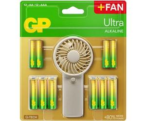 Gp - Pile X12 Aa + X12 Aaa + Ventilateur