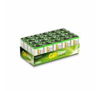 Gp - Piles Alcalines Battery Super 9 V / 1604 à / 6lf22 (lot De 20)