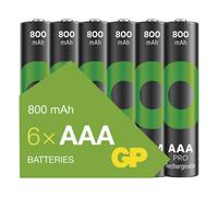 GP Piles rechargeables ReCyko Pro Professional AAA (HR03), 6 pièces
