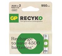 GP ReCyko 950 AAA rechargeable (HR03)-2pcs