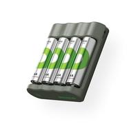 G & P Naturarznei Chargeur USB GP B441 – 4x AA NiMH 2100 mAh 1,2 V – 1 set