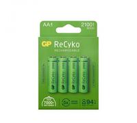 GP ReCyko LR6/AA 2100mAh - Pack de 4 accus rechargeables NiMH