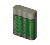 GP GPRCKCHM451U462 Chargeur de piles rondes NiMH LR03 (AAA), LR6 (AA)