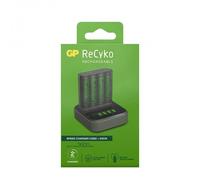 GP ReCyKo M451 USB - Chargeur rapide 2-4 heures + 4 accus LR6/AA 2600mAh + Station d'accueil