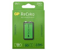 Pile rechargeable GP Recyko+ 9V 200 mAh