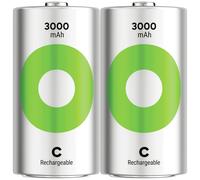 GP ReCyko Pile rechargeable LR14 (C) NiMH 3000 mAh 1.2 V 2 pc(s)