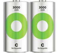 GP ReCyko Pile rechargeable LR14 (C) NiMH 3000 mAh 1.2 V 2 pc(s)