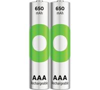 GP ReCyko Pile rechargeable LR3 (AAA) NiMH 650 mAh 1.2 V 2 pc(s)