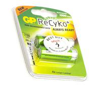Gp Recyko Plus Aa Piles Rechargeable 4 Fois Plus Longue Durent Paquet De 2