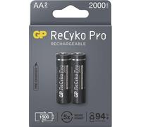 GP Recyko Pro 2000. 2 piles AA rechargeables