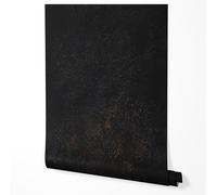 GP TONER Papier peint intissé effet rouille noir brun style industriel décoration murale salon chambre couloir métal vieilli loft moderne papier peint résistant à la lumière 5m x 0,5m